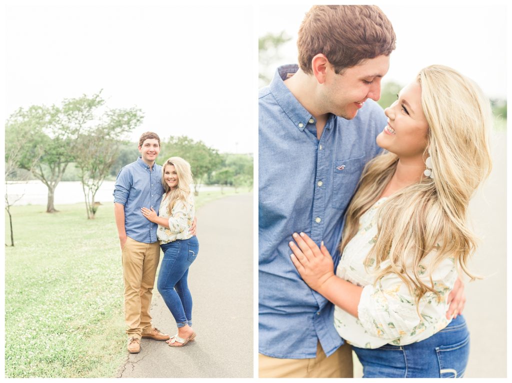 rock hill winthrop engagement session