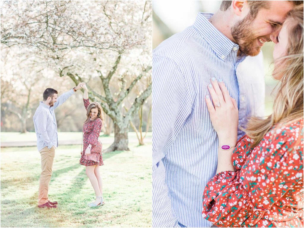 rock hill sc engagement photography