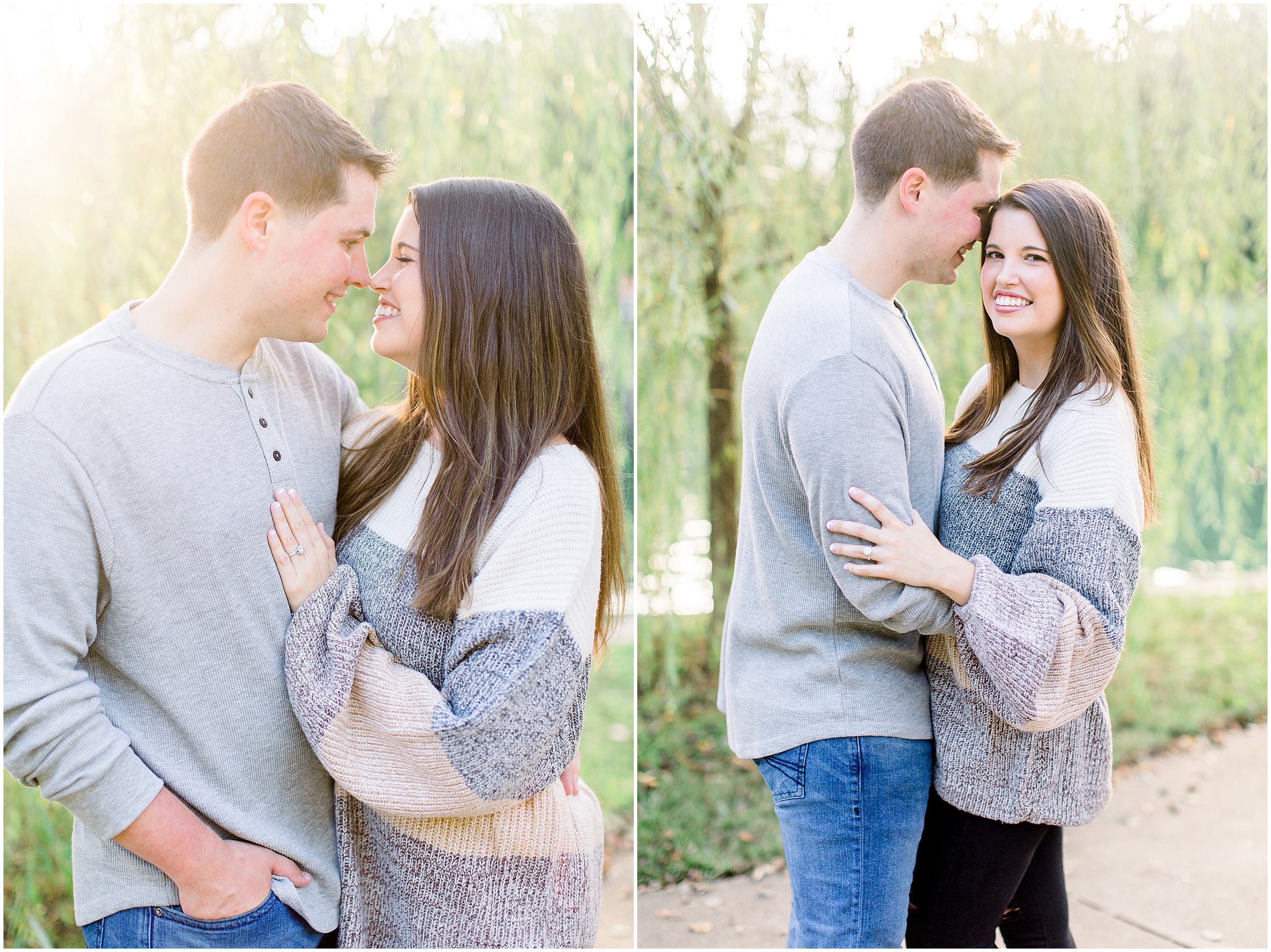 freedom park engagement session in charlotte