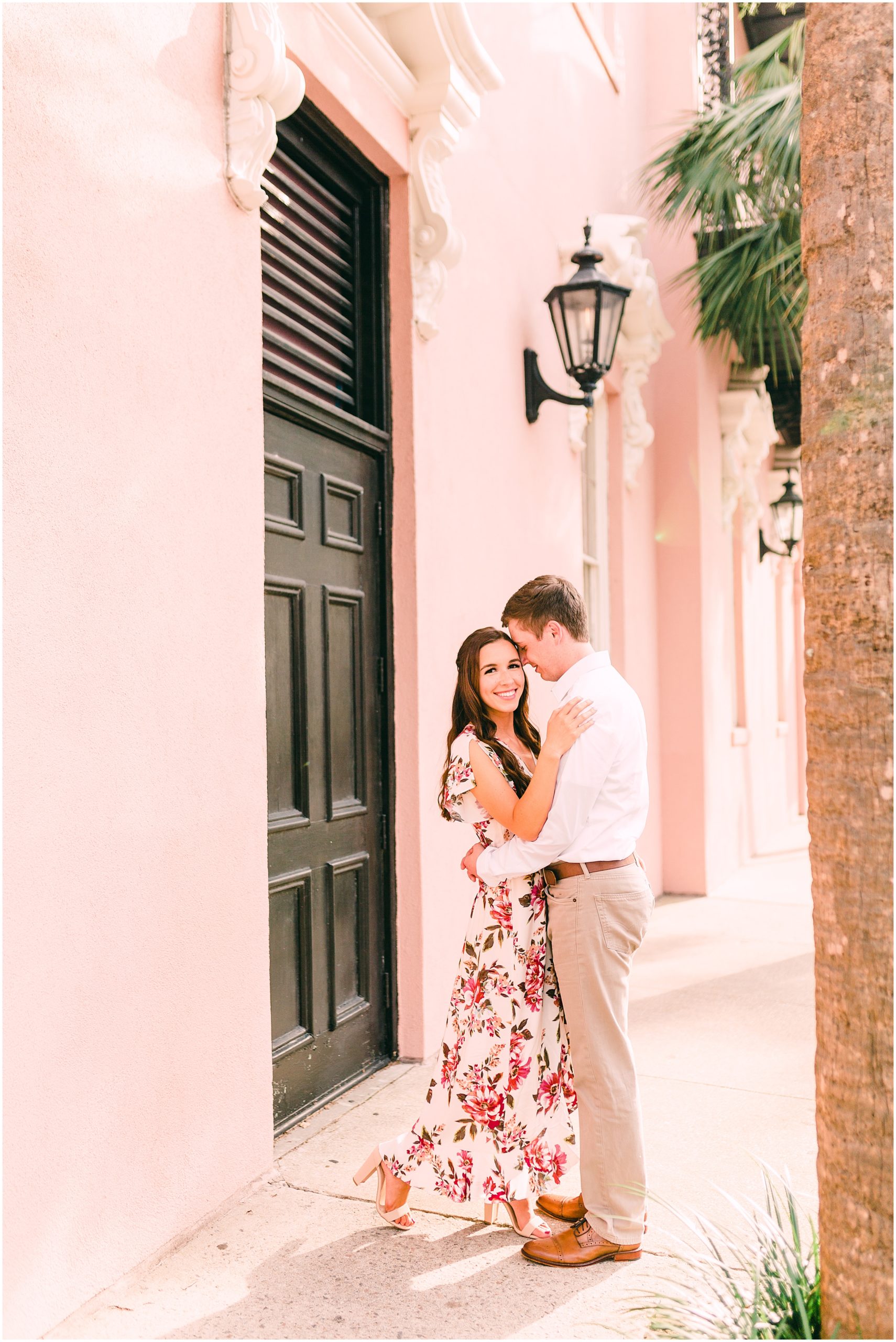engagement session at the mills house in charleston