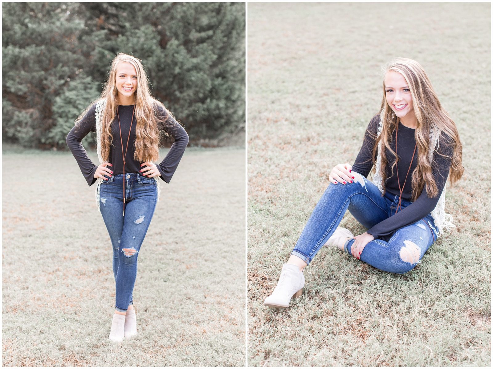 Fall Senior Session at the Ivy Place | Yessica Grace Photography