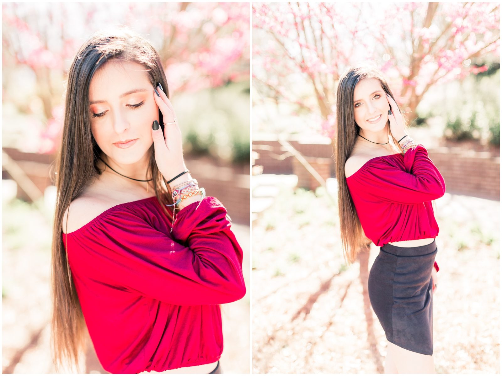 Spring Senior Session at Glencairn Gardens | Yessica Grace Photography