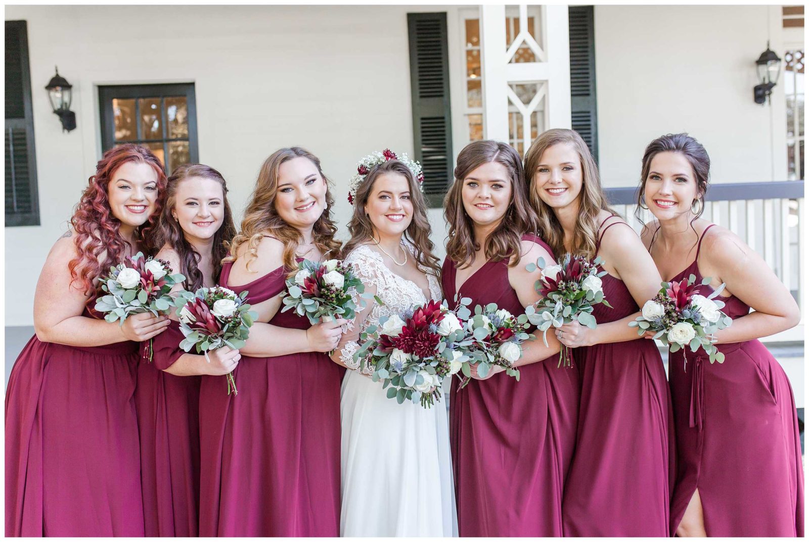 Southern Fall Wedding at The Historic White Home in Rock Hill | Yessica ...
