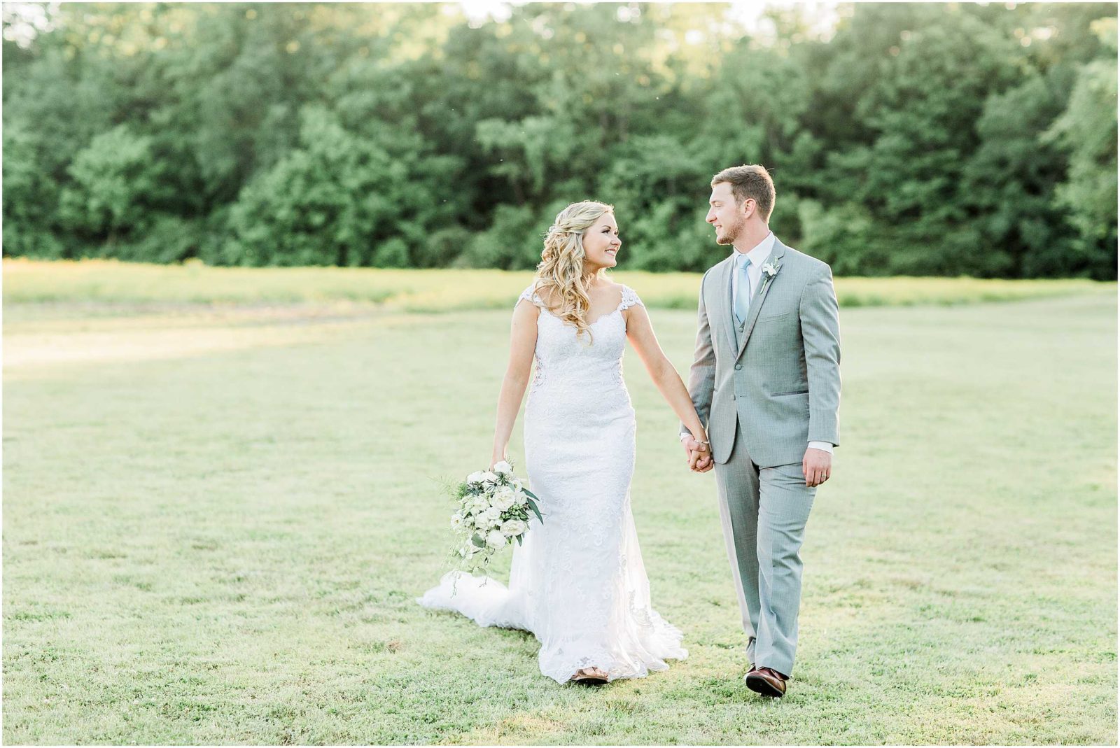 Dreamy Sky Blue Wedding at the Cotton Gin Barn in Monroe | Yessica ...