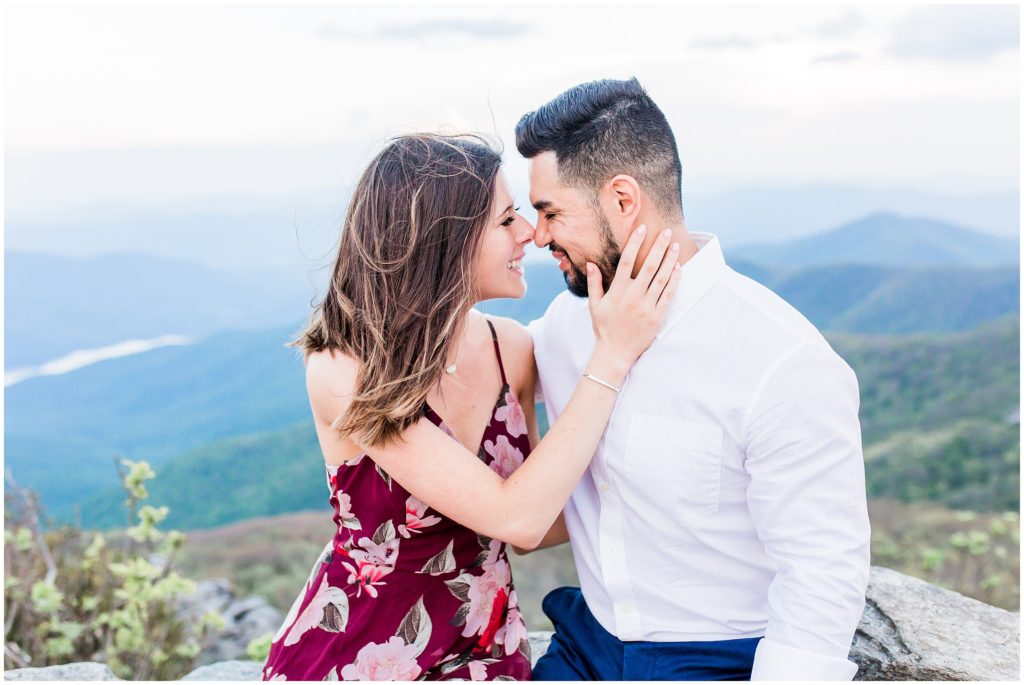 engagement session in asheville nc