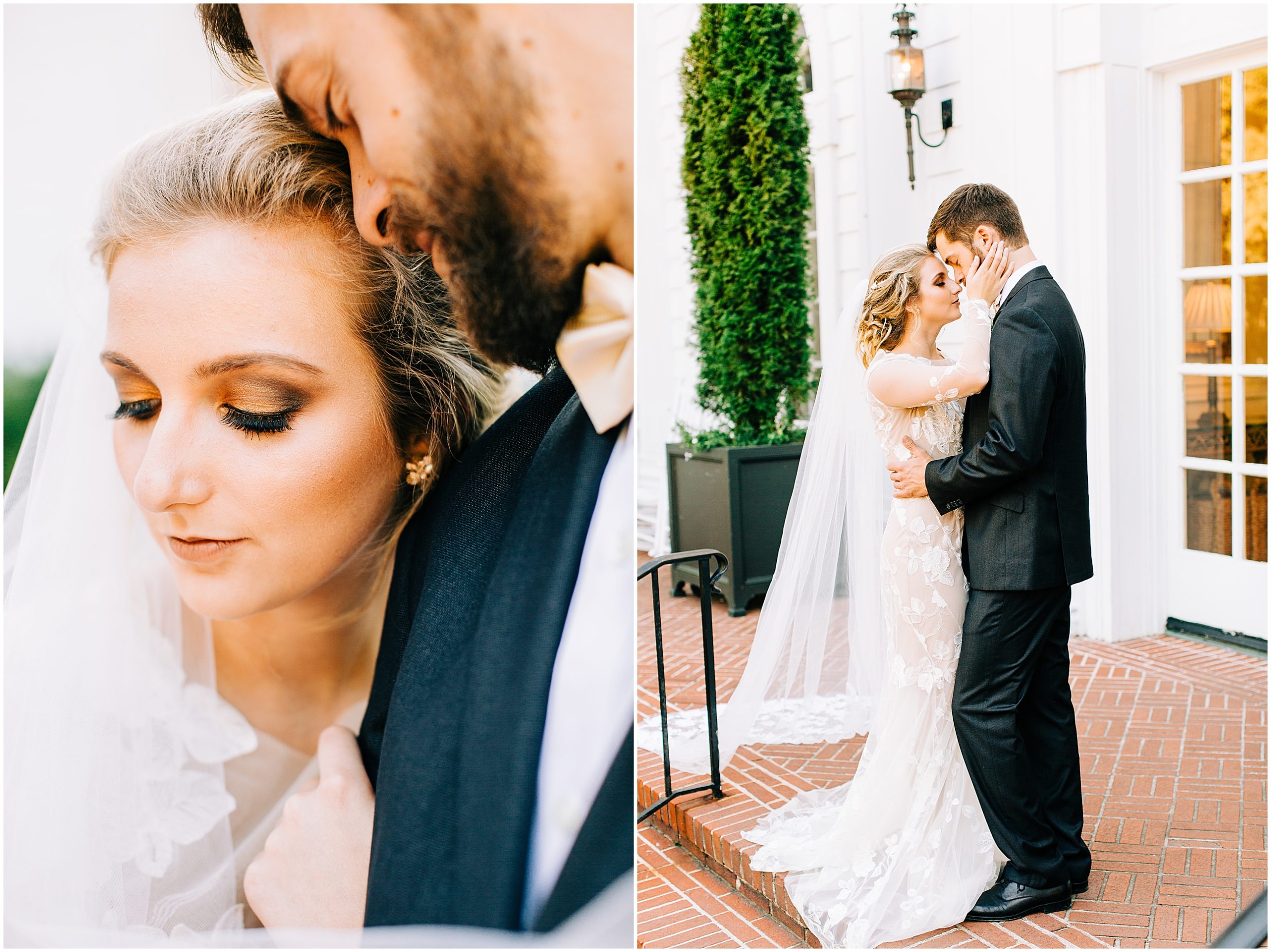bride and groom photography at the duke mansion