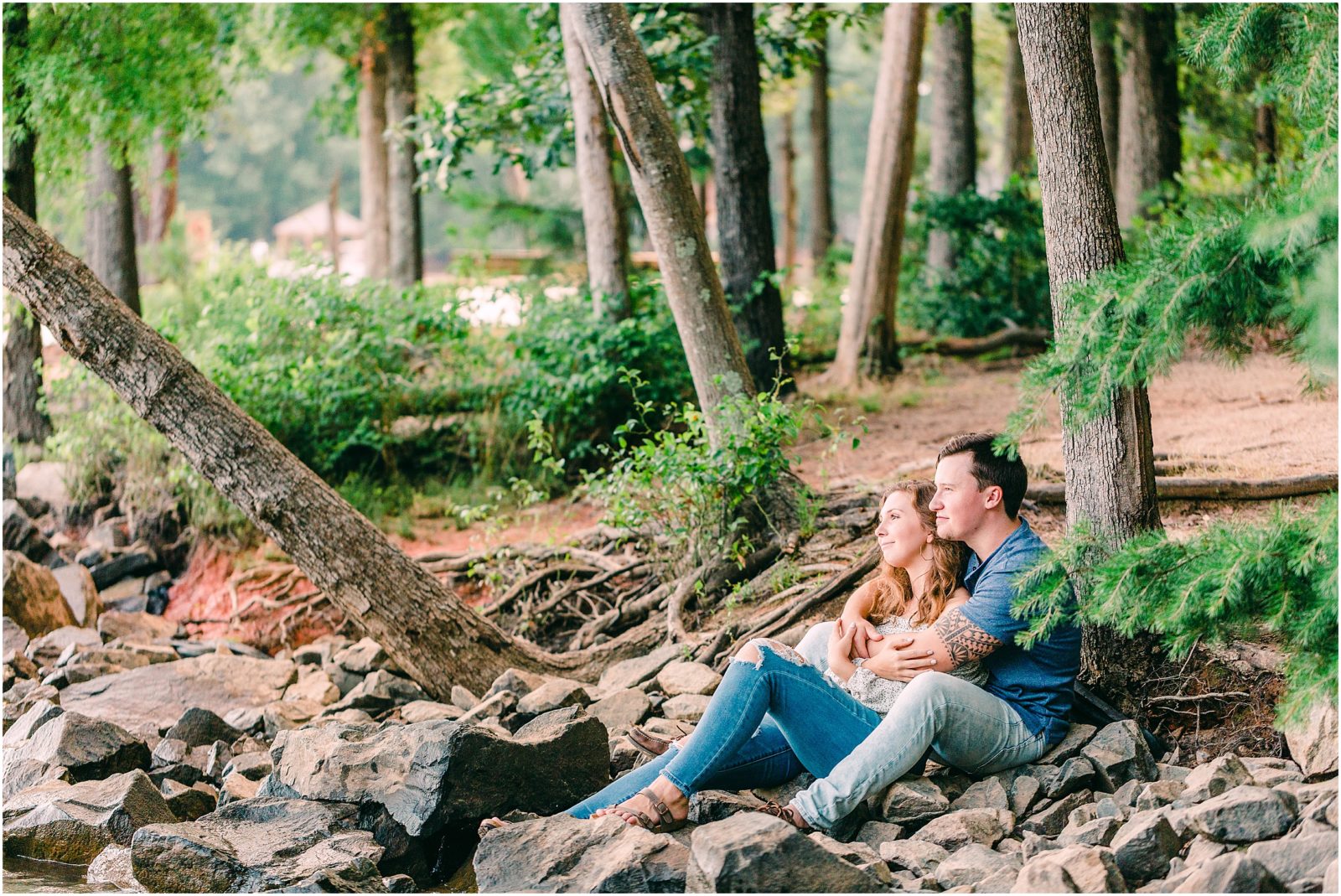 Lakeside Engagement Session at Jetton Park in Cornelius, NC | Yessica ...